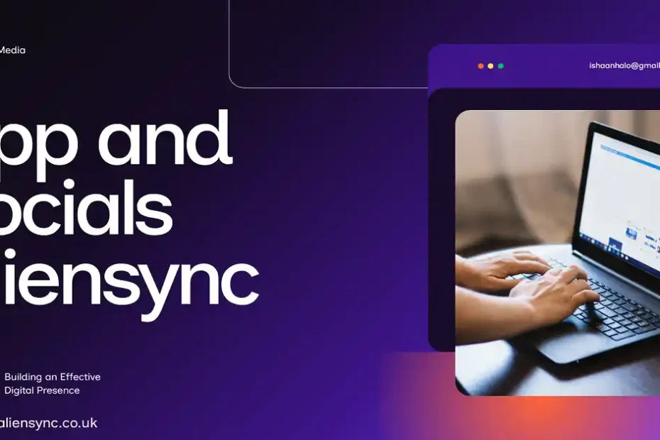 App and socials aliensync